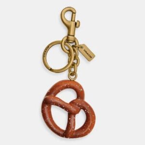 Coach Pretzel Bag Charm/Keychain - NEW